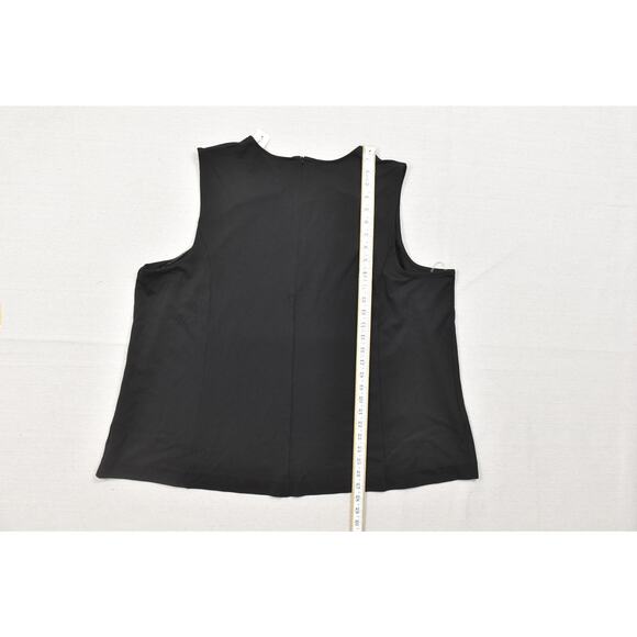 NEW Lane Bryant Plus Size 22 Black & White Paisley Blouse Top - Picture 4 of 8